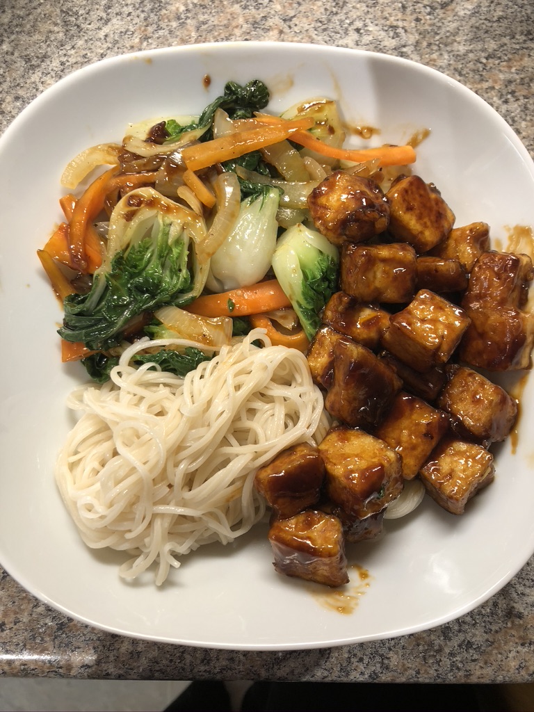 Best Chicken Substitute, General Tao Tofu